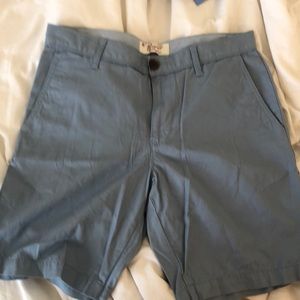 Blue penguin shorts